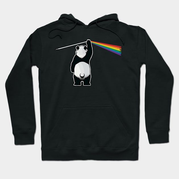 Panda Rock Music Concert Festival Funny Panda Hoodie by KsuAnn